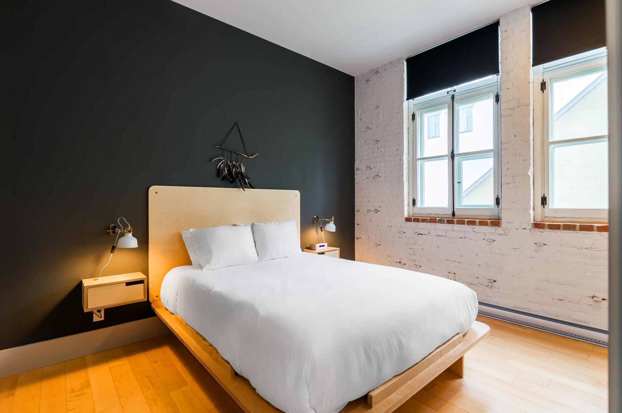 Les Lofts Du Tresor - Par Les Lofts Vieux-Quebec 아파트 객실 사진