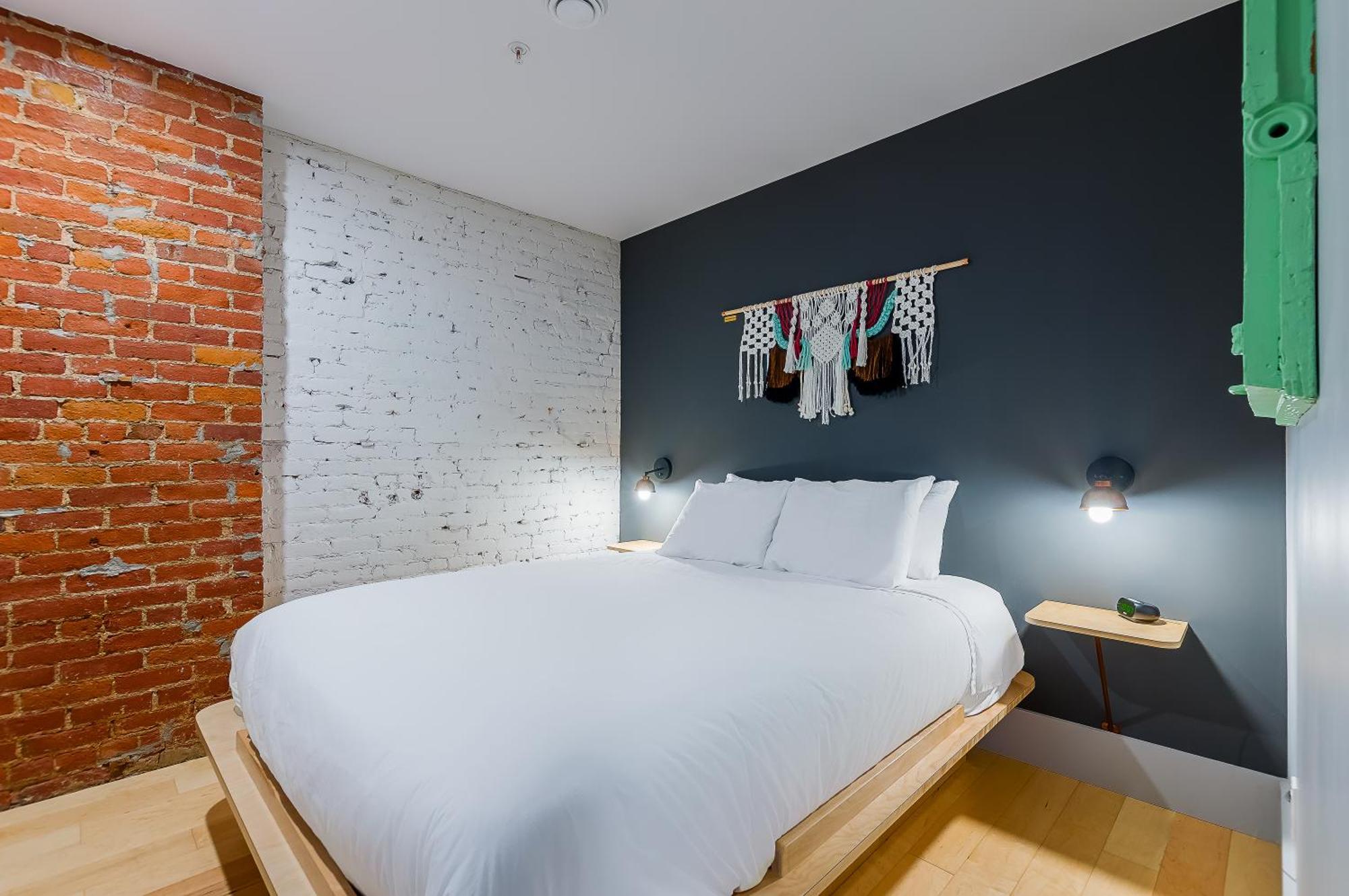 Les Lofts Du Tresor - Par Les Lofts Vieux-Quebec 아파트 객실 사진